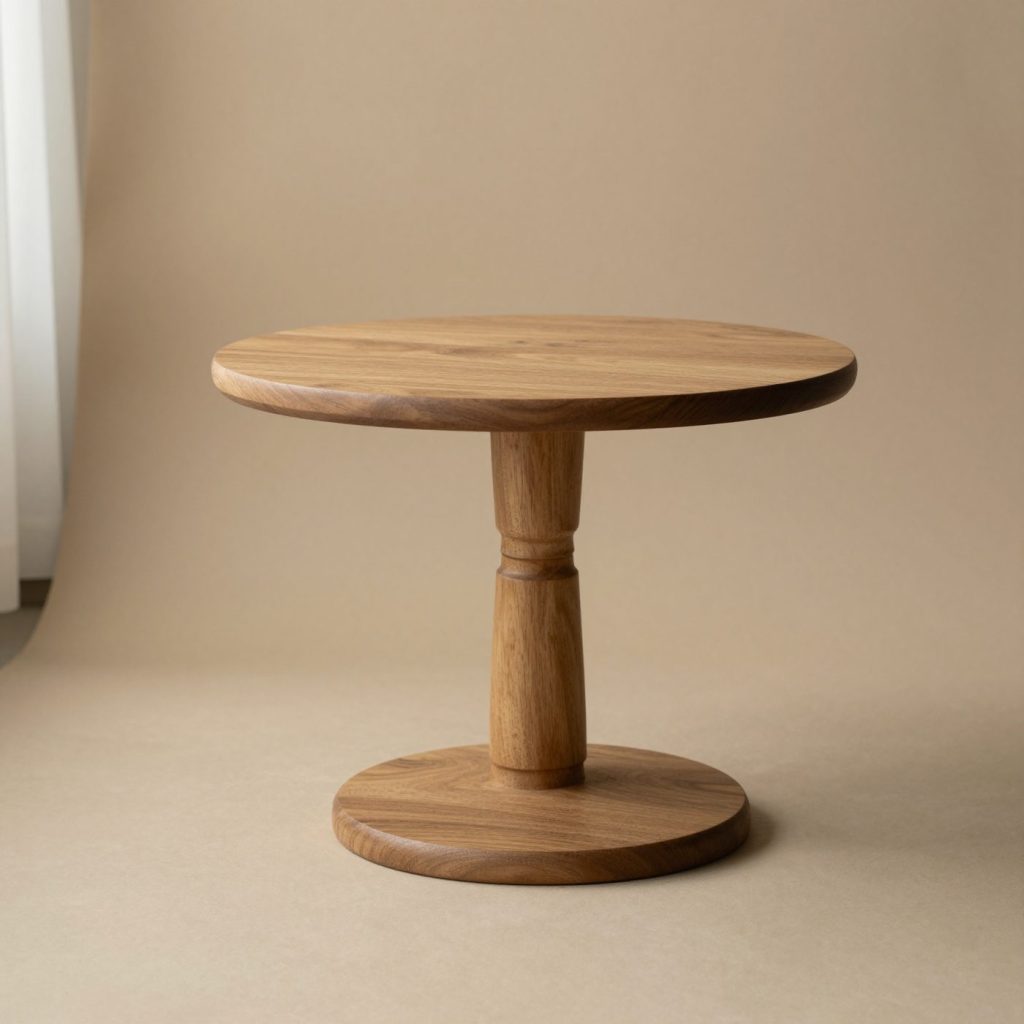 The Harbor side table in 3D.